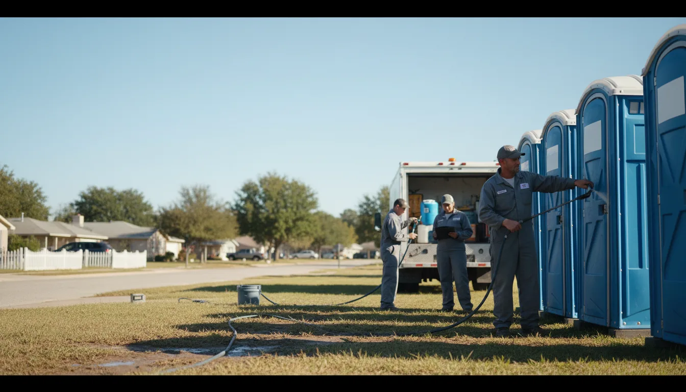 Long-Term Portable Toilet Rental in Robbinsville, NC near me